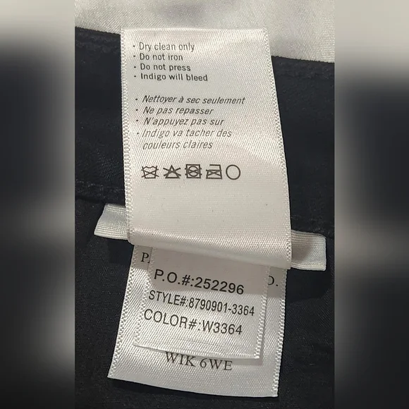 PAIGE GEMMA LEATHER-LIKE SKINNY LEG HIGH RISE JEANS 27 $229 - Picture 11 of 15